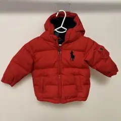Polo by Ralph Lauren 赤いダウンジャケット 24M