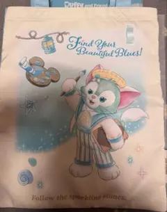 ダッフィーフレンズ　ファインドユアビューティフルブルー　ジェラトーニ トート