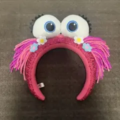 USJ ユニバ　アビーちゃん　カチューシャ　セサミストリート　スパンコール