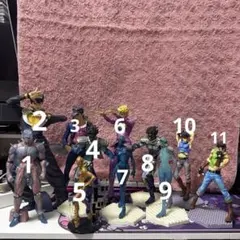 ジョジョの奇妙な冒険フィギュア リペイント 4体セット - メルカリ