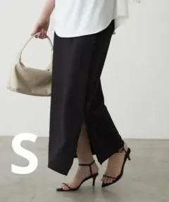 LOUNGEDRESS ポンチZIPタイトスカート　ブラック　Sのサムネイル
