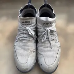 ASICS グレー ハイカット安全靴 - メルカリ