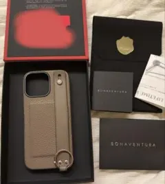【BONAVENTURA】iPhone16promaxケース【トープ】