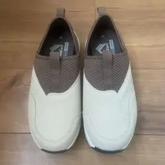 美品 ワークマン FieldCore スリッポン M 24.5〜25 ベージュ系