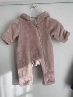 ベビー フード付きカバーオール　防寒