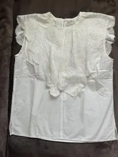 IENA レースブラウス　ノースリーブ