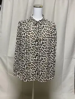 ヒョウ柄 シャツ