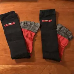 CARAPASS ブラックM 五本指ソックス