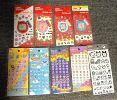 たまごっち キラキラシール　プチプチシール　ステッカー　 9枚セット