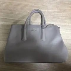 FURLA グレー ハンドバッグ