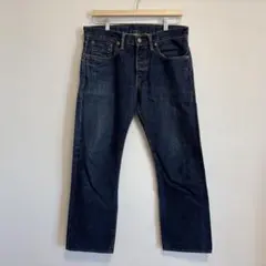 RRL USA製ダークブルー セルビッチストレートデニム RRL USA製ダークブルー セルビッチストレートデニム RRL ダブルアール