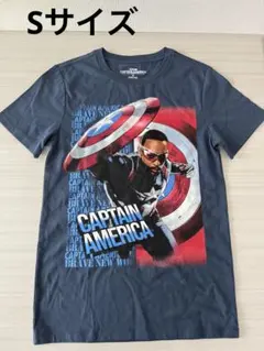 未使用　キャプテンアメリカ　Tシャツ　マーベル半袖　メンズ　Tシャツ　Sサイズ