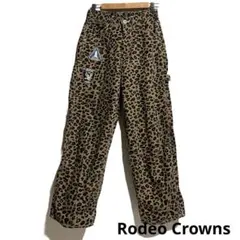 Rodeo Crowns ペインター パンツ ワッペン レオパ 総柄 グランジのサムネイル