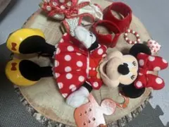 ミニーマウス ぬいぐるみ ミニー ポージープラッシー コスチューム(中古)