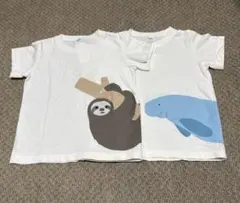 無印良品 100cm 半袖Tシャツ 2枚セット