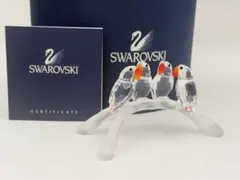 未使用】スワロフスキー バタンインコ 置物 インコ・オウム |1510