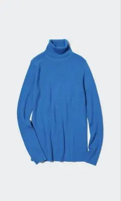 uniqlo メリノリブタートルネックセーター