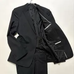 エンポリオアルマーニ DAVID ブラックスーツ Lサイズ トラベルスーツ 上下