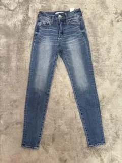 美品　AZUL BY MOUSSY スキニージーンズ　XXS ブルー　レディース