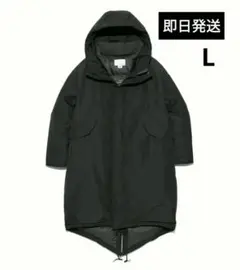 nanamica ナナミカ GORE-TEX ロングダウンコート BLACK L