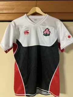 canterbury 日本代表 桜ロゴ ラグビージャージ M ネイビー | Mercari