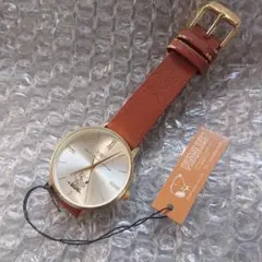 スヌーピー ピーナッツ ゴールド クォーツ腕時計のサムネイル