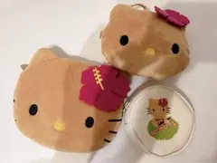 日焼けハローキティ ポーチ セット　sweet