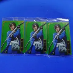 刀ミュ　ウエハース　メタリックプラカード　笹貫
