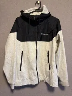 Columbia フード付きジャケット M グレー/ブラック