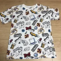 名探偵コナン Tシャツ 白 マルチカラー キャラクターグッズ　USJ Mサイズ