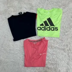 ✨3点セット　adidas Champion 半袖カットソー　スポーツウェア