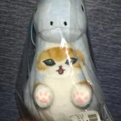 mofusand　かいじゅうにゃんマスコット　ブルー　モフサンド　ぬいぐるみ