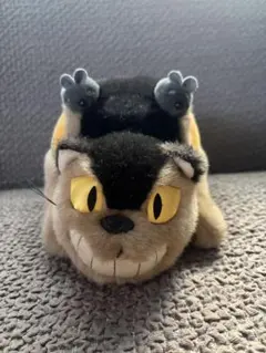 ナショナル ぽかぽか カーペット たぬきねこ ぬいぐるみ 昭和レトロ