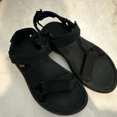 Teva ブラック スポーツサンダル