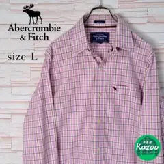 アバクロンビー＆フィッチ マッスルフィットシャツ Lのサムネイル