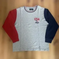 Polo Ralph Lauren USAロゴ長袖トレーナー L