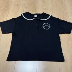 ベイマックス セーラーカラー Tシャツ ブラック