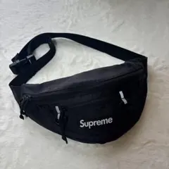 Supreme ブラック ボディバッグ ウエストポーチ ショルダーバッグ