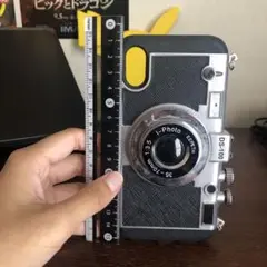 iPhone X用カメラ風ケース