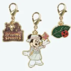 東京ディズニーシー ２５周年☆チャーム 3個セット ミニー　ロストリバーデルタ