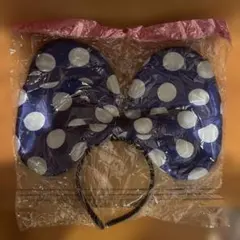 ディズニー風　ミニー　ミッキー　リボンカチューシャ　ライト付き