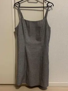 【美品】FREE'S MART ギンガムチェックミニワンピ