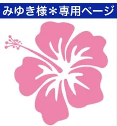 みゆき様専用ページ