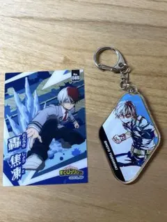 僕のヒーローアカデミア　アクリルキーホルダー6種　轟焦凍 ヒロアカ 轟焦凍 相澤消太 プレゼントマイク メタルキーホルダー