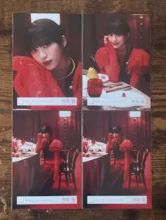 櫻坂４６　村井優　「Unhappy birthday 構文」MV衣装　赤衣装