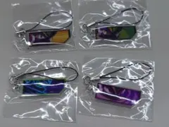 ロックマンエグゼ5 ココロウインドウ　ストラップ　フォルテクロスロックマン　4種