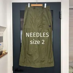NEEDLES ニードルス　FATIGUE SKIRT 2 オリーブ　日本製のサムネイル