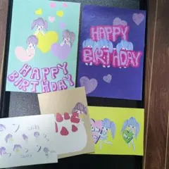 オリジナルイラスト ポストカード