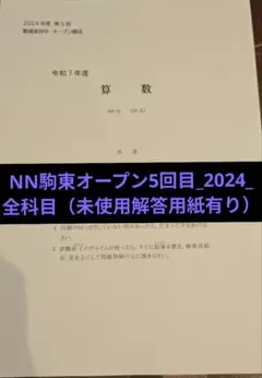 2026年最新】NNオープン模試の人気アイテム - メルカリ