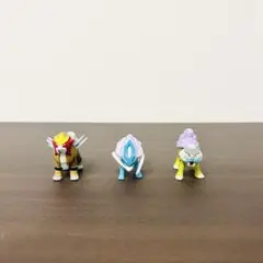 ポケモン　モンコレ　スイクン　ライコウ　エンテイ